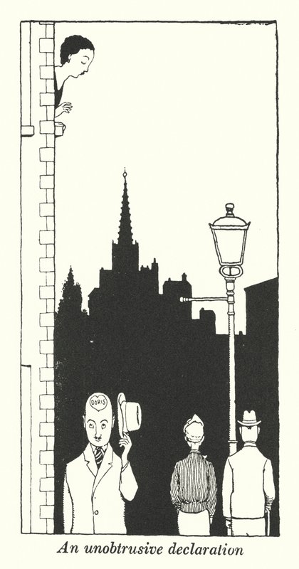 Eine unauffällige Erklärung von William Heath Robinson