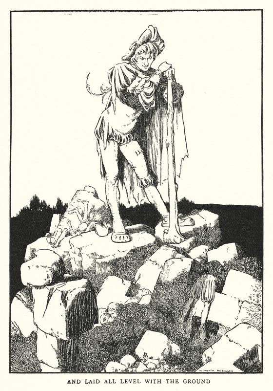Und legte alles dem Erdboden gleich von William Heath Robinson