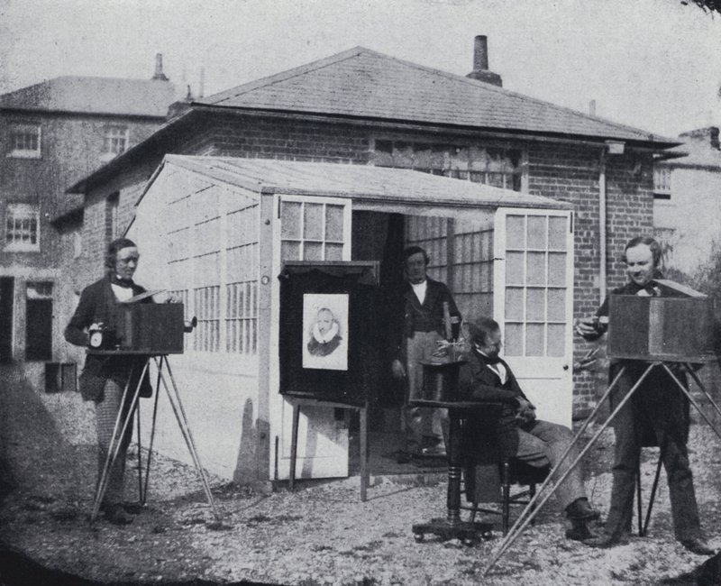 Talbots Studio in Reading von William Henry Fox Talbot