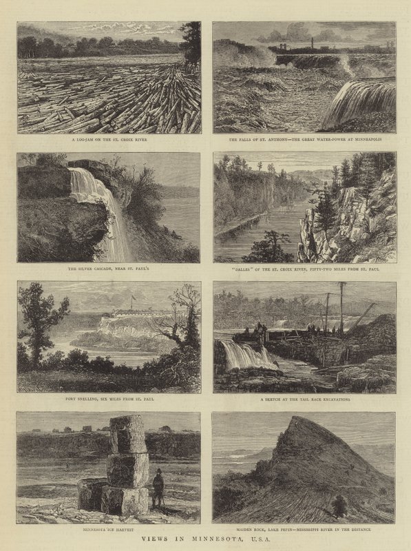 Ansichten in Minnesota, USA von William Henry James Boot