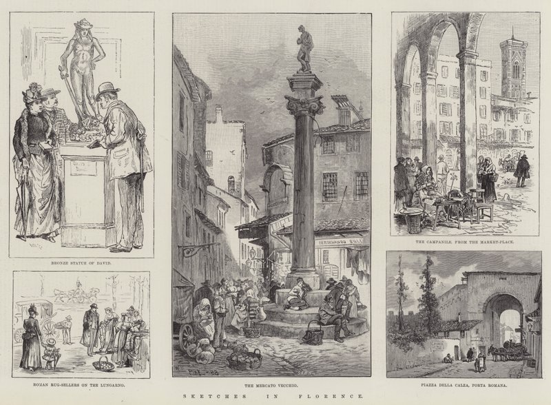 Skizzen in Florenz von William Henry Pike