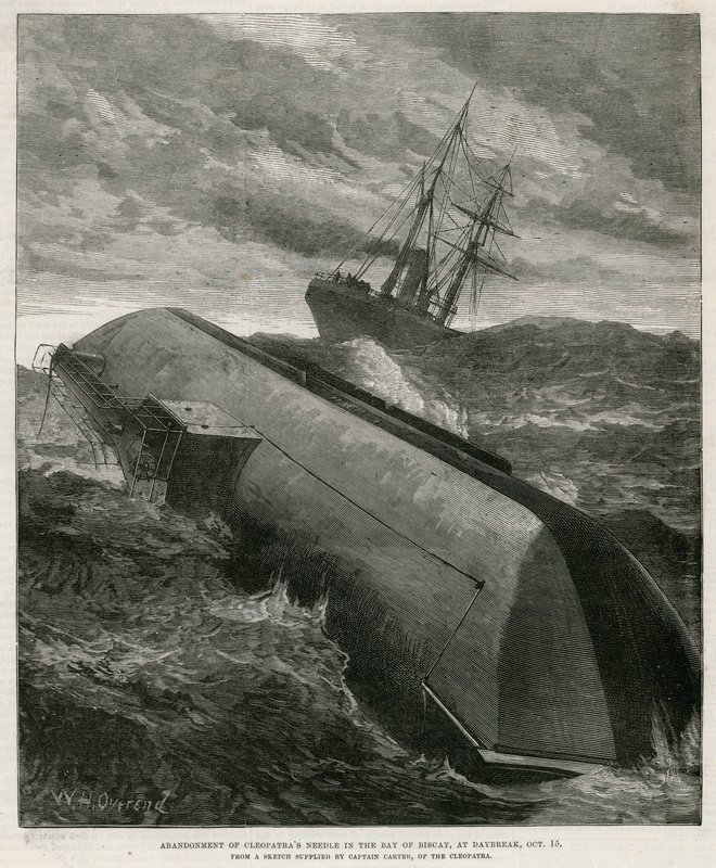 Aufgabe der Nadel von Cleopatra in der Biskaya von William Heysham Overend