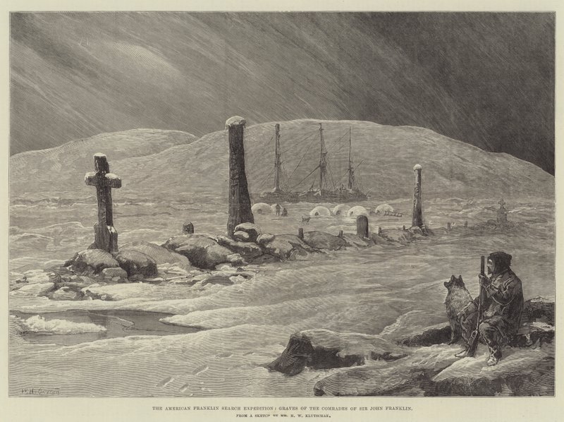 Die amerikanische Franklin-Suchexpedition, Gräber der Kameraden von Sir John Franklin von William Heysham Overend