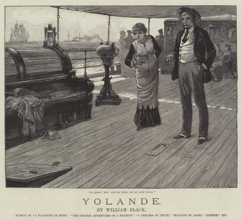 Yolande, von William Black von William Heysham Overend