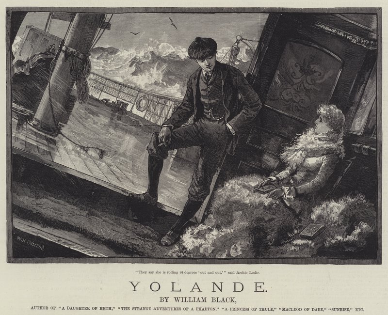 Yolande, von William Black von William Heysham Overend