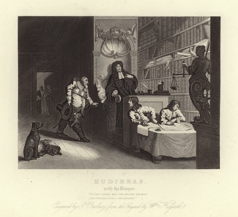 Hudibras von Samuel Butler von William Hogarth