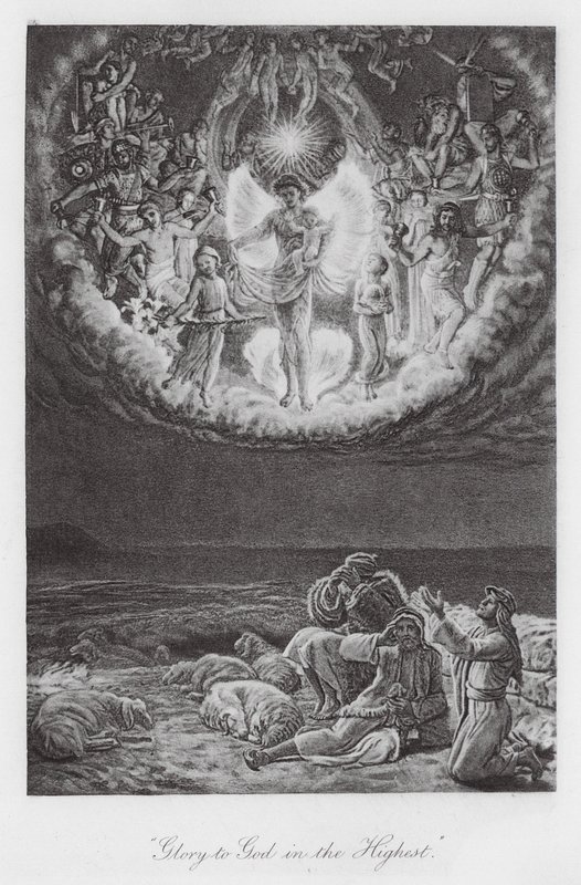 "Ehre sei Gott in der Höhe" von William Holman (after) Hunt