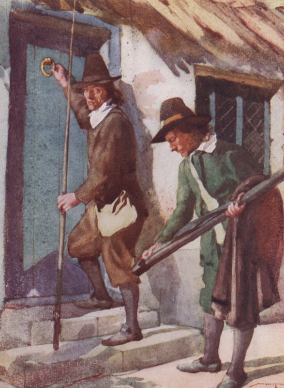 Illustration für Der vollkommene Angler von Izaak Walton von William Lee Hankey