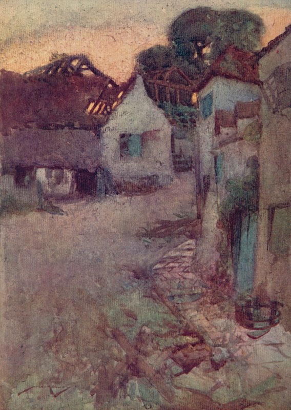Illustration für Das verlassene Dorf von Oliver Goldsmith von William Lee Hankey