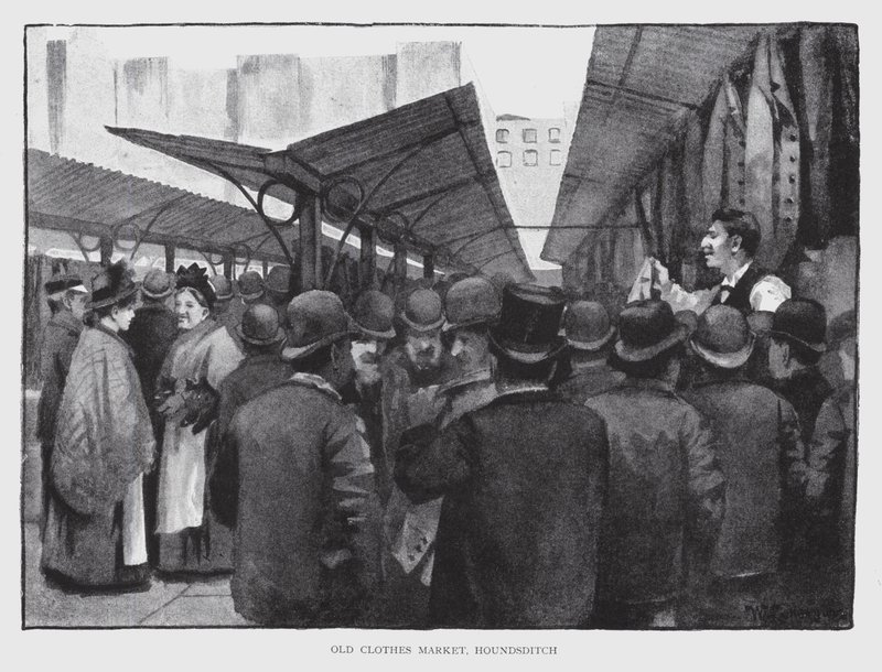 Altkleidermarkt, Houndsditch von William Luker
