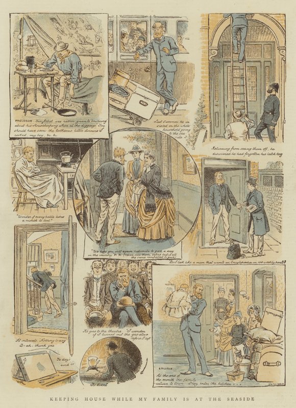Haus hüten, während meine Familie am Meer ist von William Ralston