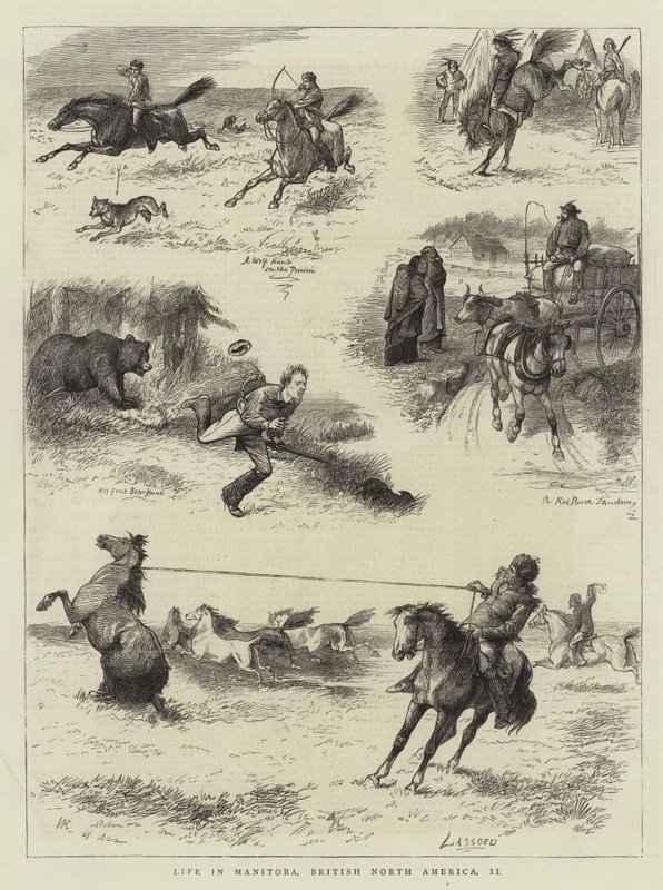 Leben in Manitoba, Britisch-Nordamerika, II von William Ralston