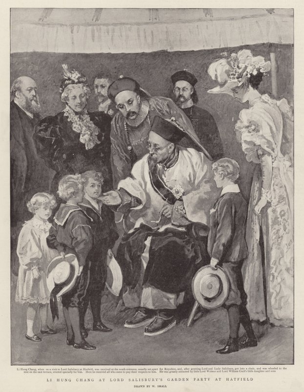 Li Hung Chang auf Lord Salisbury