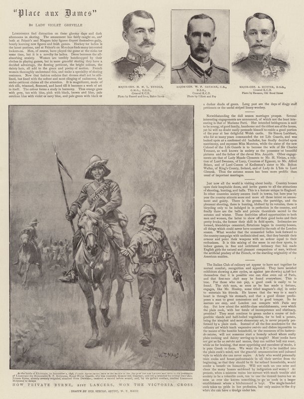 Wie Private Byrne, 21st Lancers, das Victoria-Kreuz gewann von William T. Maud