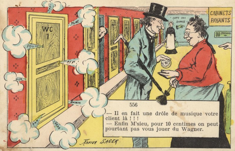 Das WC von Xavier Sager