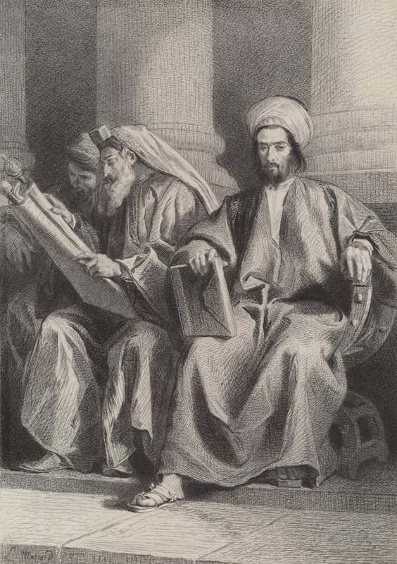 Die Schriftgelehrten und Pharisäer von after Albert Robida