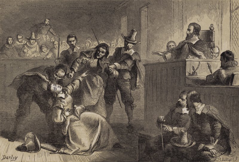 Edmund Cheesemans Frau vor Gouverneur Berkeley von after Felix Octavius Carr Darley