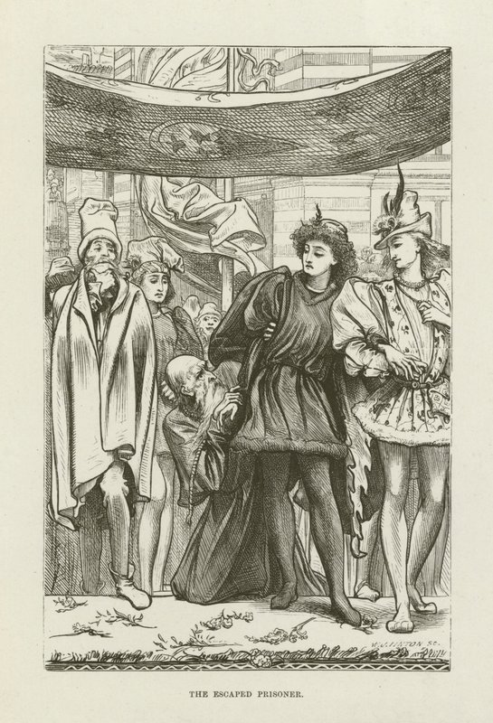 Illustration für Romola von George Eliot von after Frederic Leighton