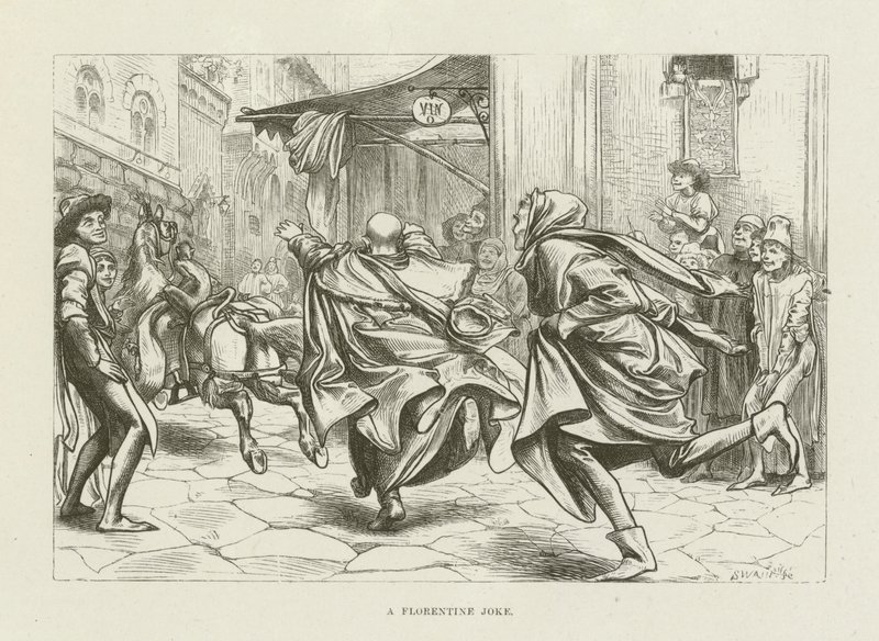 Illustration für Romola von George Eliot von after Frederic Leighton