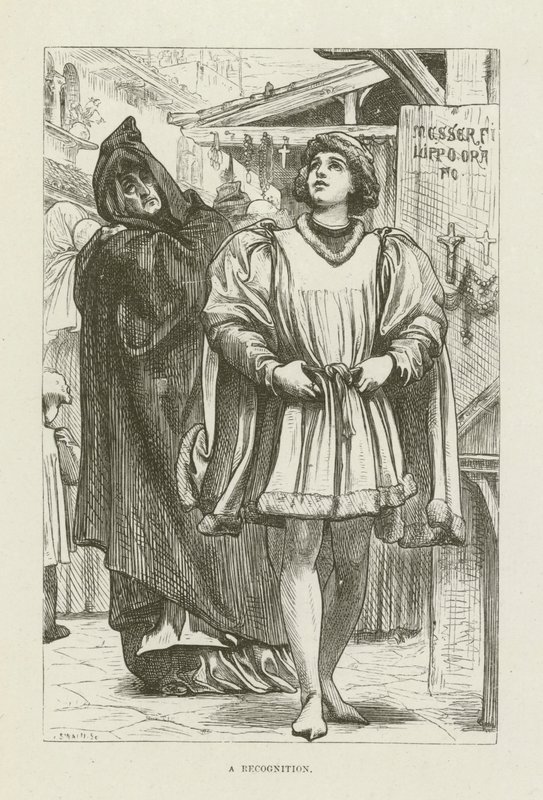 Illustration für Romola von George Eliot von after Frederic Leighton