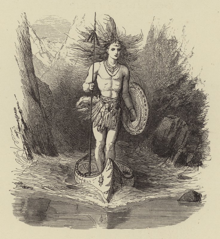 Longfellows Hiawatha von after George Housman Thomas
