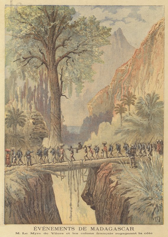 Ereignisse in Madagaskar von after Henri Meyer