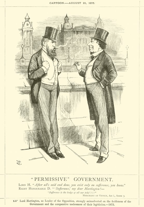 Nachgiebige Regierung von after John Tenniel