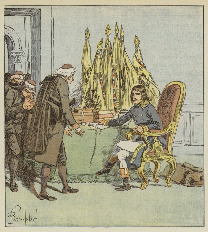 In Italien habe ich Priester gerettet von after Louis Charles Bombled