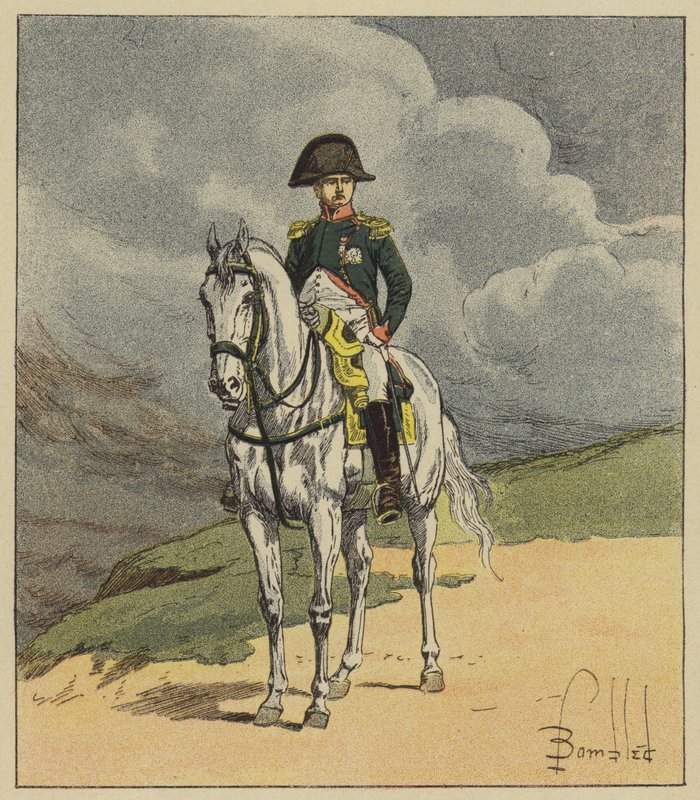 Napoleon Bonaparte von after Louis Charles Bombled