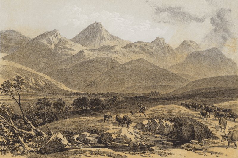 Benmore, Perthshire von after William Leighton Leitch