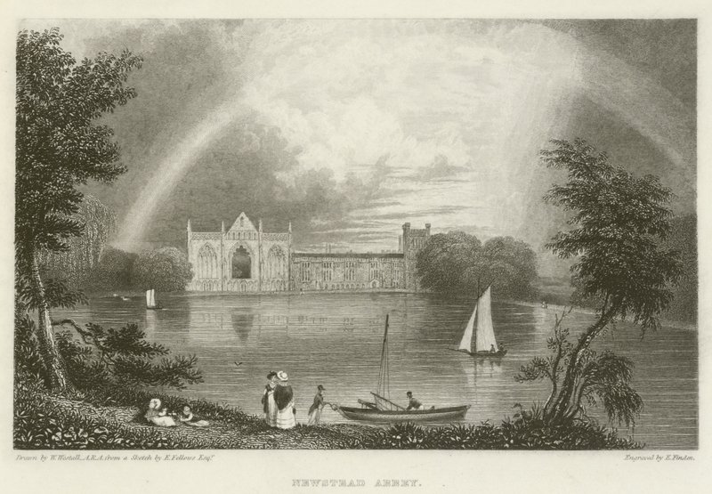 Newstead Abbey von William after Westall
