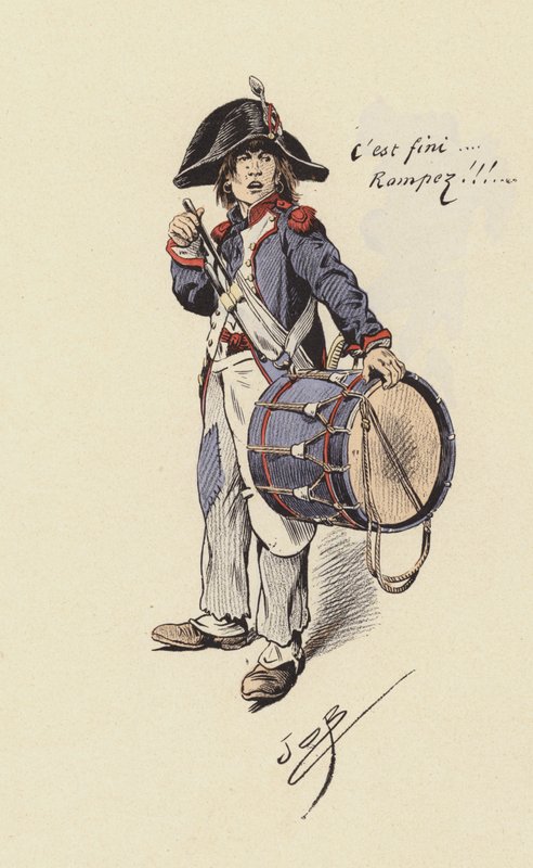 Trommlerjunge von pseudonym for Onfray de Breville Jacques Job