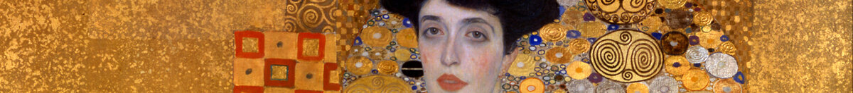 Adele Bloch-Bauer (Gustav Klimt), Detail: Gesicht Adeles