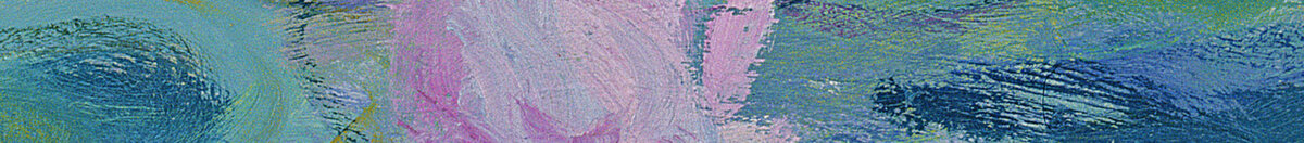 Seerosen, 1916-19 (Claude Monet), Detail: Rosa Seerosenblüten