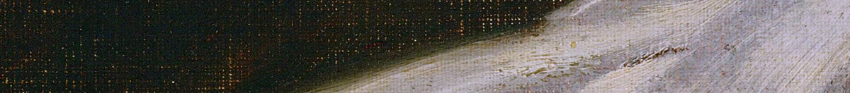 Der Ursprung der Welt (Gustave Courbet), Detail: Weißes Tuch im Dunkel