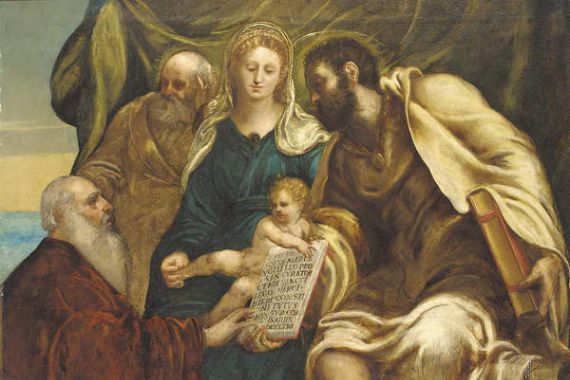 Jacopo Robusti (studio of) (attr. to) Tintoretto