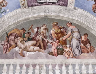 Allegorien des Winters und des Frühlings (Vulkan und Venus)