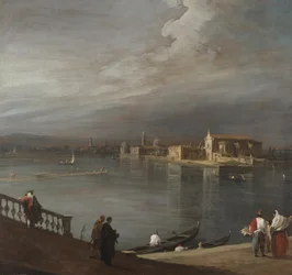 San Cristoforo, San Michele und Murano von der Fondamenta Nuove, Venedig