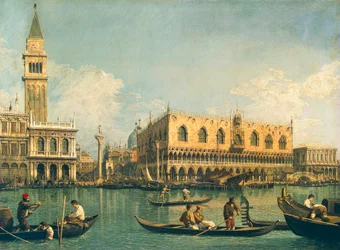 Der Molo vom Bacino di San Marco am Himmelfahrtstag