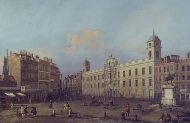 London, Blick auf das Northumberland House, Blick nach Osten