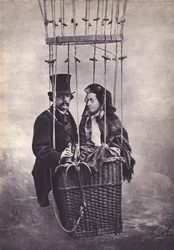 Nadar, französischer Fotograf und Aeronaut