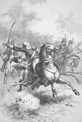 Tod von Graf Casimir Pulaski