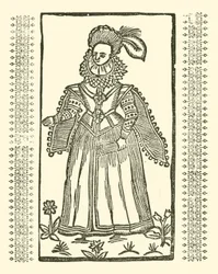 Illustration für The Roxburghe Ballads (Holzschnitt)