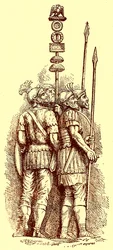 Römische Soldaten, Illustration für 