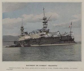 Kampfschiff "Magenta"