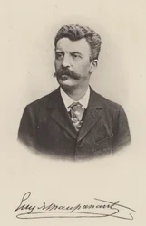 Guy de Maupassant, französischer Kurzgeschichtenautor und Romanautor