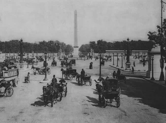 La Place de La Concorde (s/w Foto)