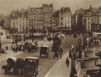 Die Pont-Neuf, nach Norden