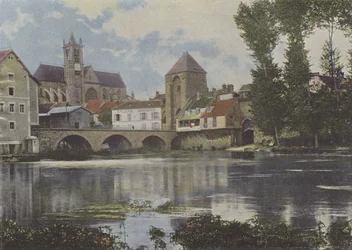 Moret (farbiges Foto)