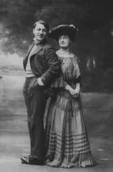 Sacha Guitry und Charlotte Lyses